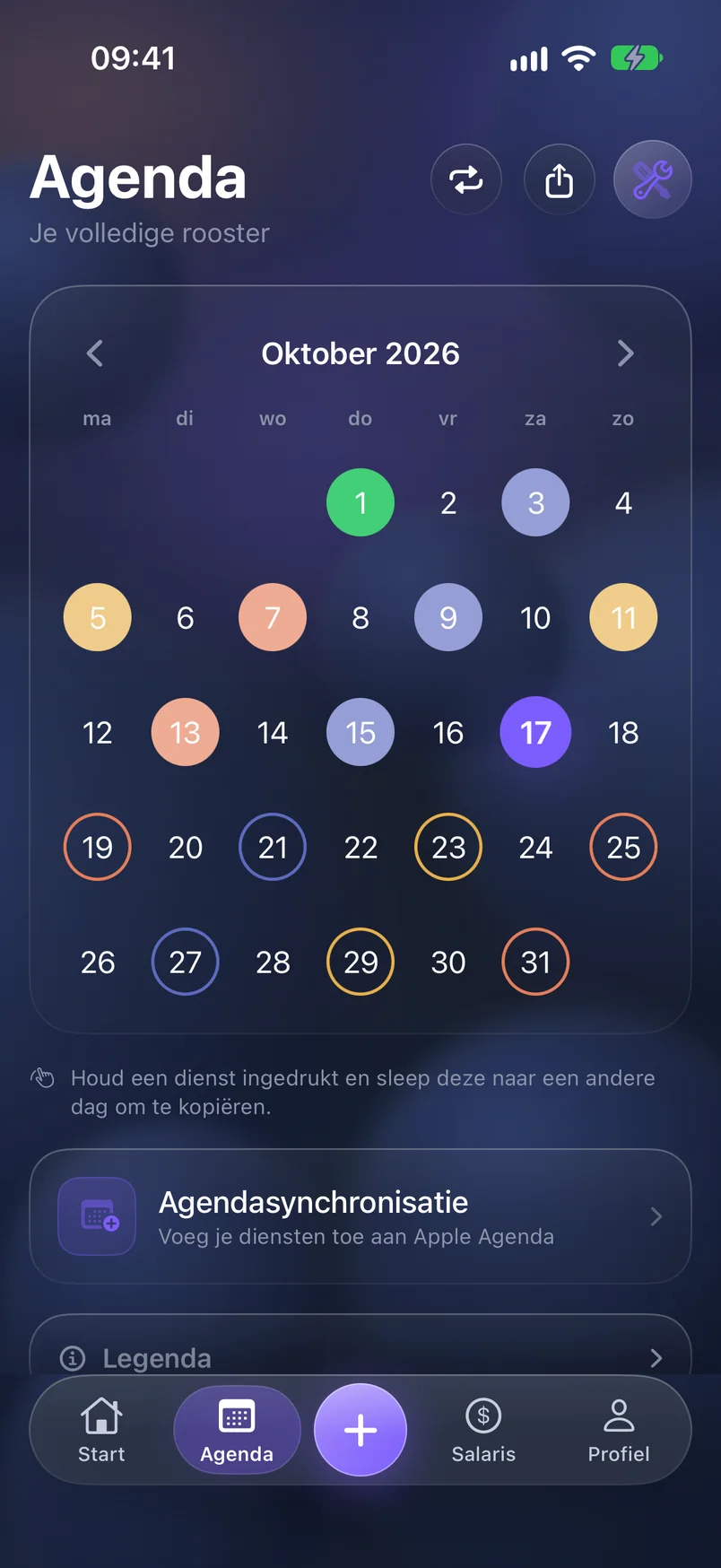 Kalender — ShiftMoon