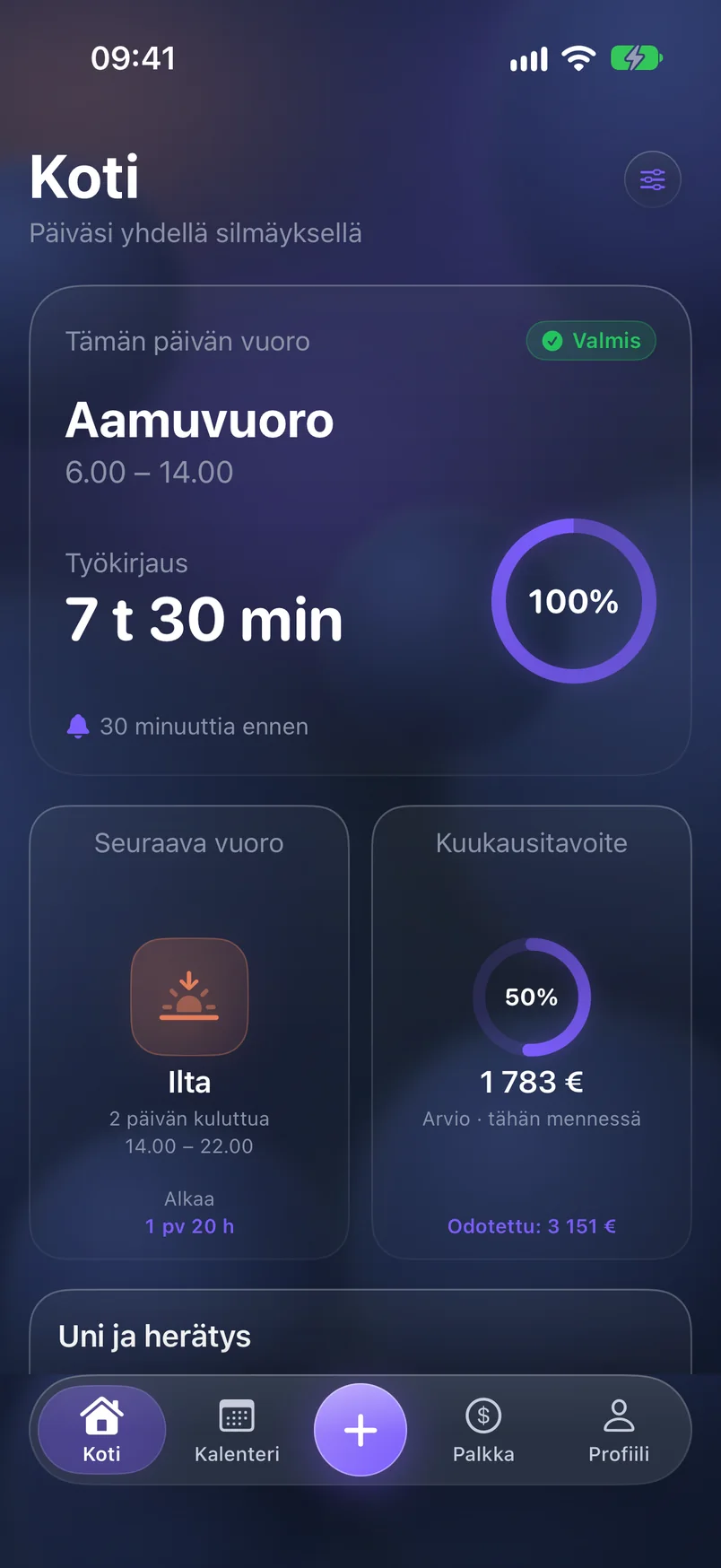 Päiväsi — ShiftMoon