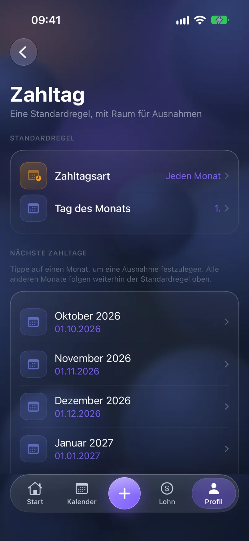 Zahltag — ShiftMoon