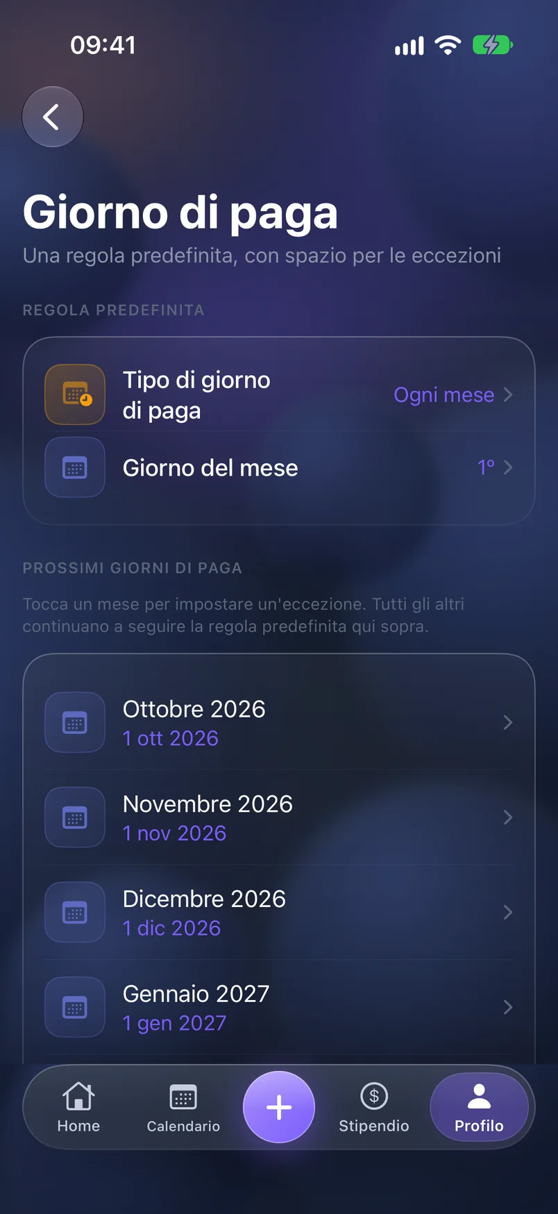 Giorno di paga — ShiftMoon