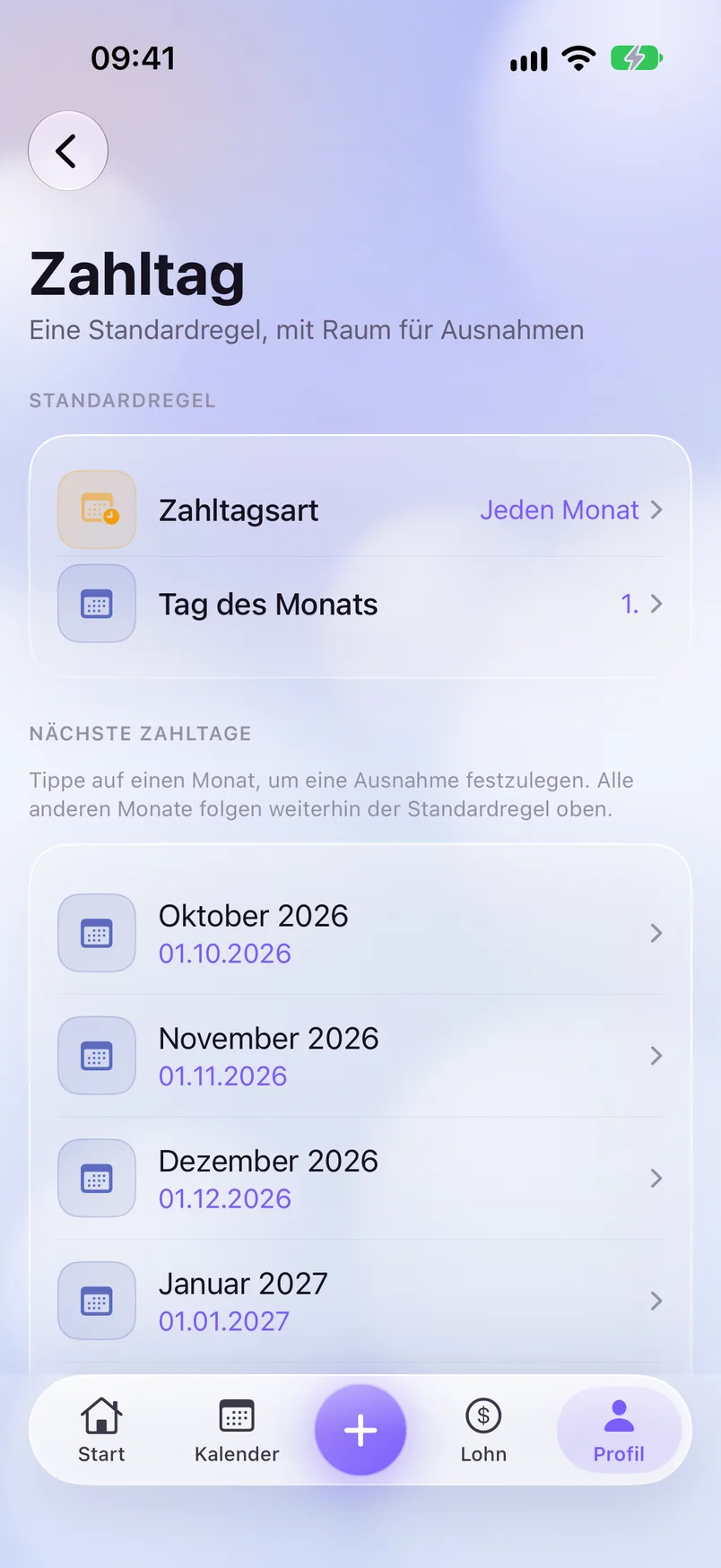 Zahltag — ShiftMoon