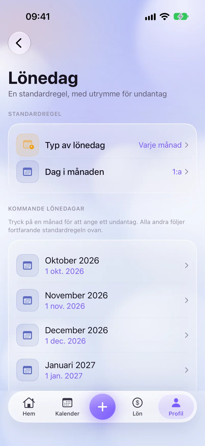 Lönedag — ShiftMoon