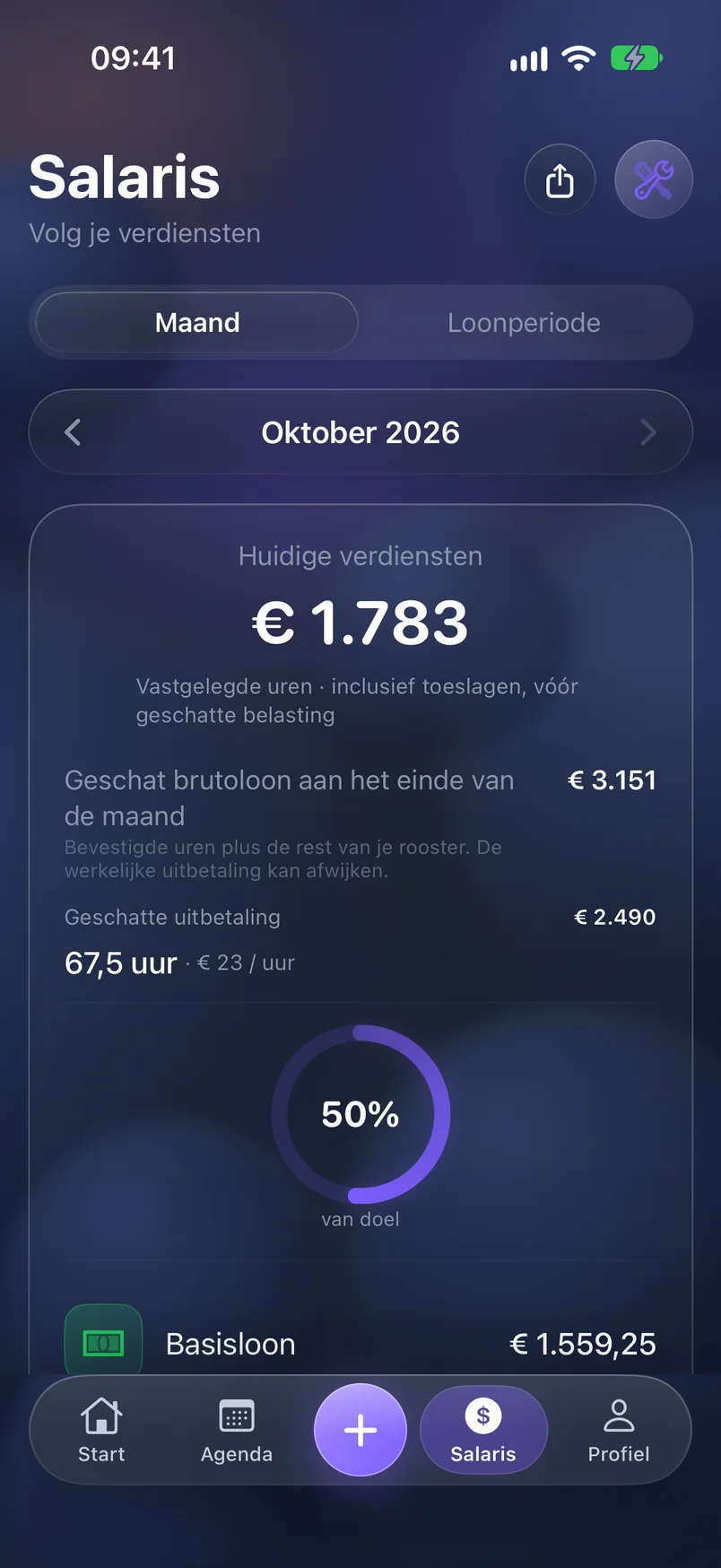 Verdiensten — ShiftMoon