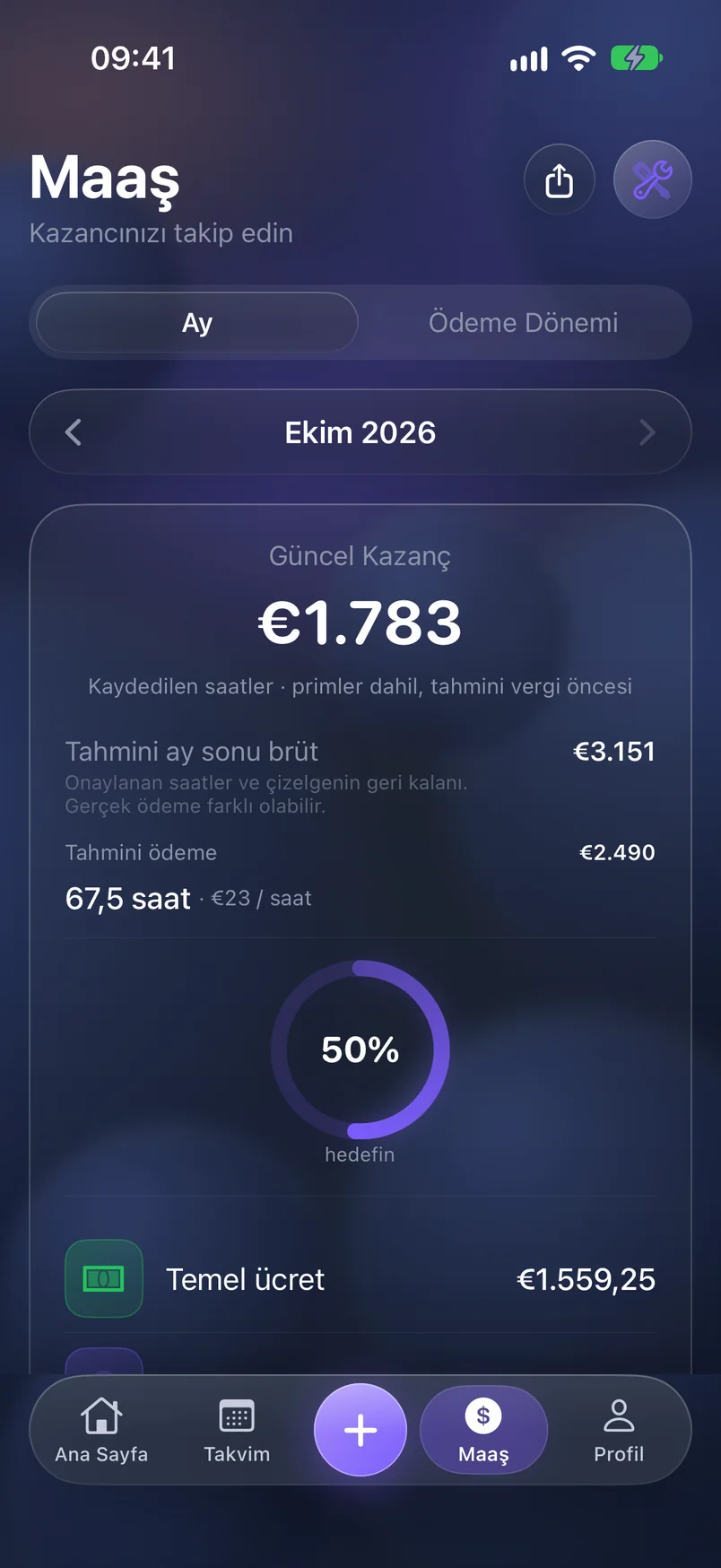 Kazanç — ShiftMoon