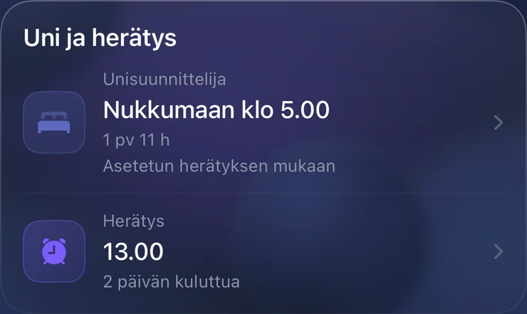 Uni ja herätykset · Premium — ShiftMoon