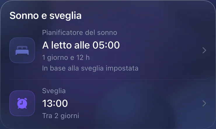 Sonno e sveglie · Premium — ShiftMoon