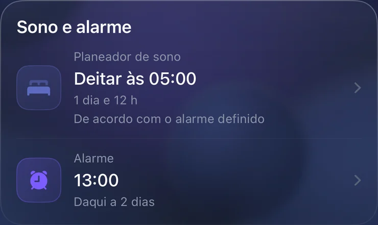 Sono e alarmes · Premium — ShiftMoon