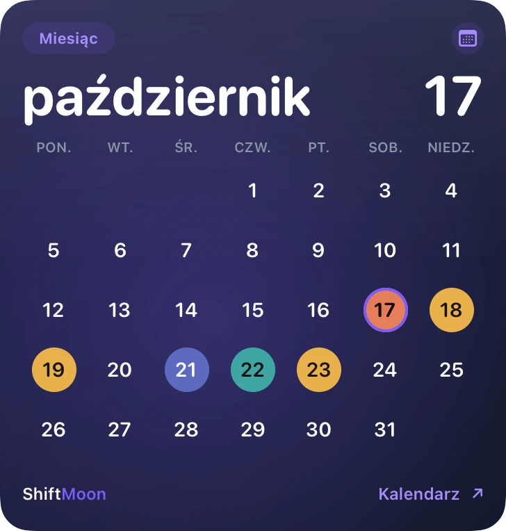 Twój miesiąc — ShiftMoon