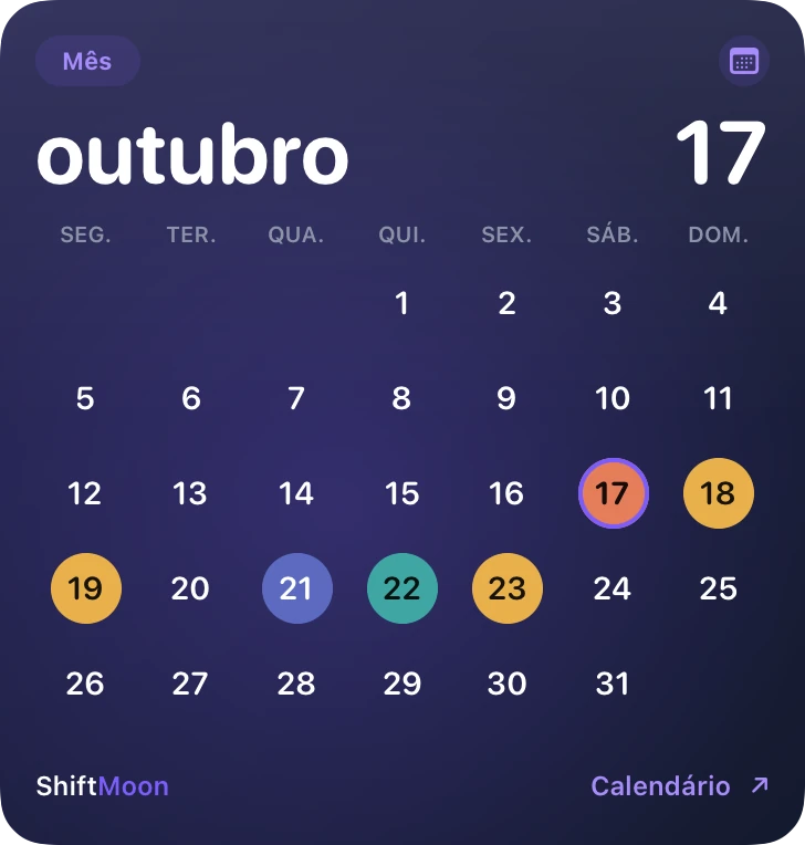 Seu mês — ShiftMoon